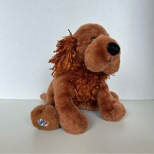 2/$25🧸 Ganz Webkinz Irish Setter Puppy Dog 9" HM177 Brown Plush No Code